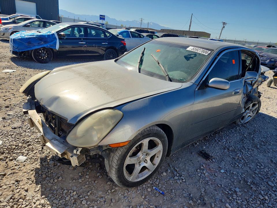 2004 Infiniti G35 VIN JNKCV51E44M612656 COPART salvage auction — FRONT END, UT - SALVAGE CERTIFICATE, sold $150 on 2026-07-31 (photo 1)