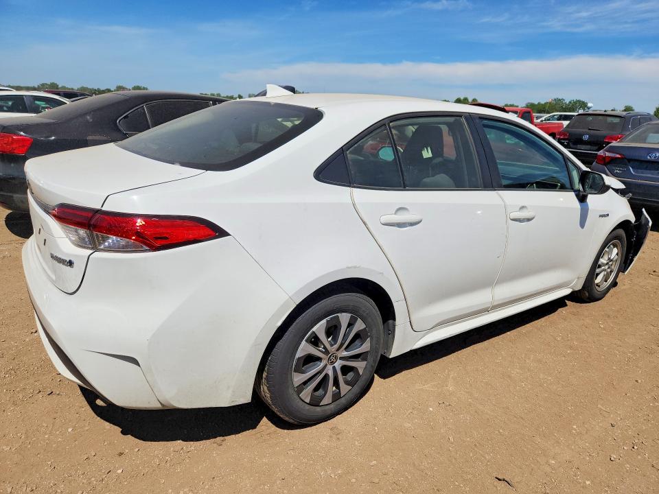 2021 Toyota Corolla VIN JTDEAMDE8MJ004281 COPART salvage auction — FRONT END, Il - Salvage Certificate, sold $5,200 on 2026-07-09 (photo 3)