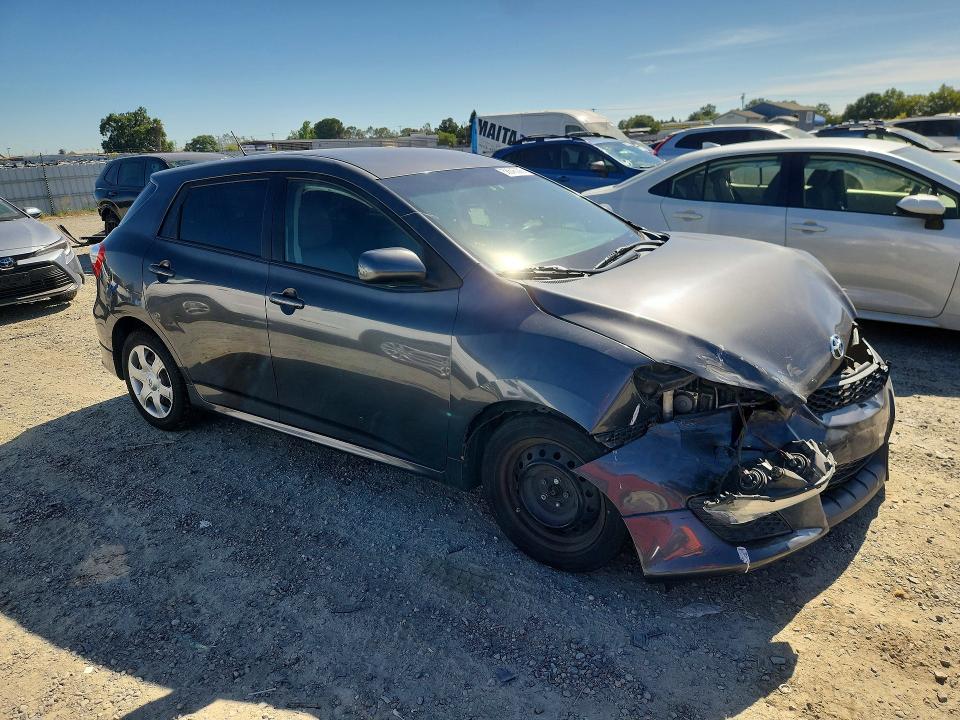 2009 Toyota Matrix VIN 2T1KU40E39C157833 COPART salvage auction — FRONT END, CA - SALVAGE CERTIFICATE, sold $350 on 2026-07-09 (photo 4)