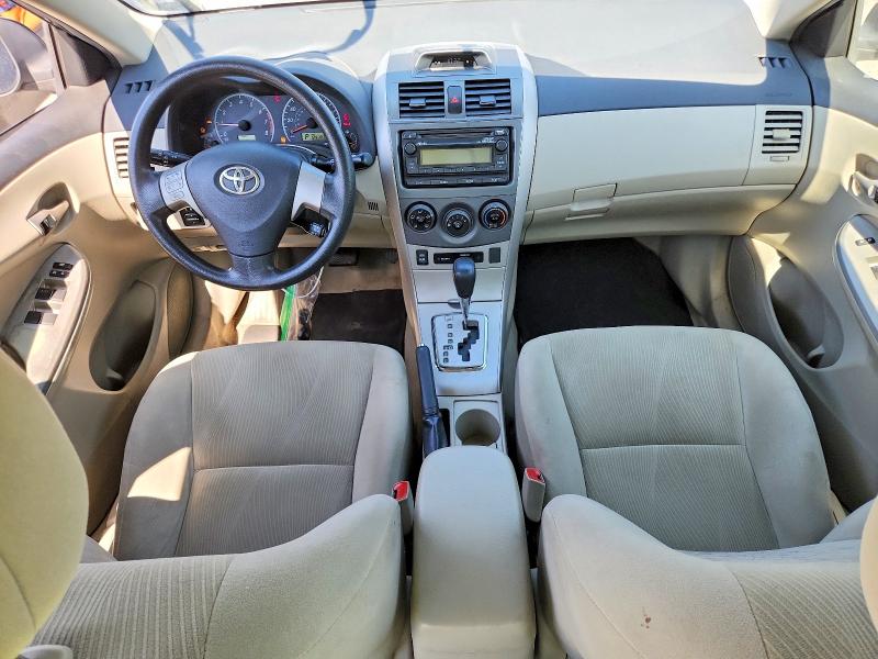 2012 Toyota Corolla VIN 5YFBU4EE6CP074056 COPART salvage auction — FRONT END, Co - Salvage Title, sold $2,050 on 2026-07-28 (photo 8)