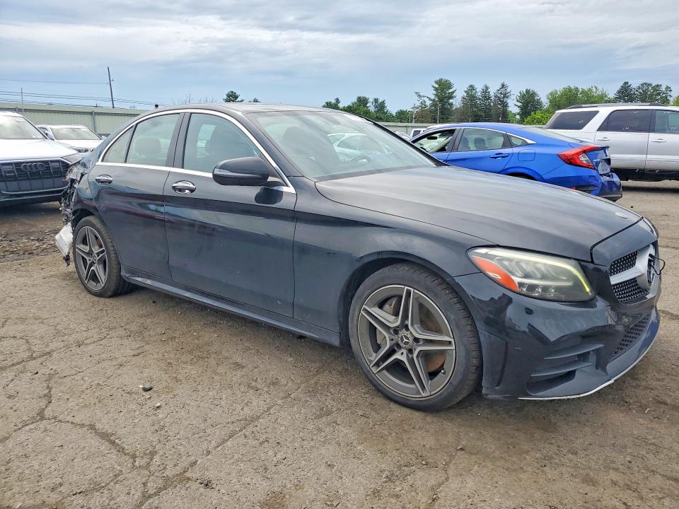 2020 Mercedes-benz C-klasse VIN W1KWF8EB9LR578279 COPART salvage auction — REAR END, Pa - Certificate Of Salvage, sold $2,500 on 2026-07-24 (photo 4)