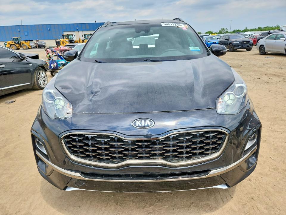 2020 Kia Sportage VIN KNDP6CAC8L7730306 COPART salvage auction — ROOF, WV - CERTIFICATE OF TITLE, sold $3,000 on 2026-07-31 (photo 5)