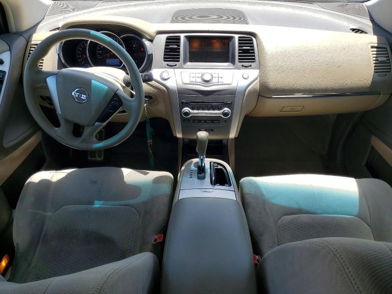 2011 Nissan Murano VIN JN8AZ1MW4BW169960 COPART salvage auction — FRONT END, CA - SALVAGE CERTIFICATE, sold $200 on 2026-07-21 (photo 8)