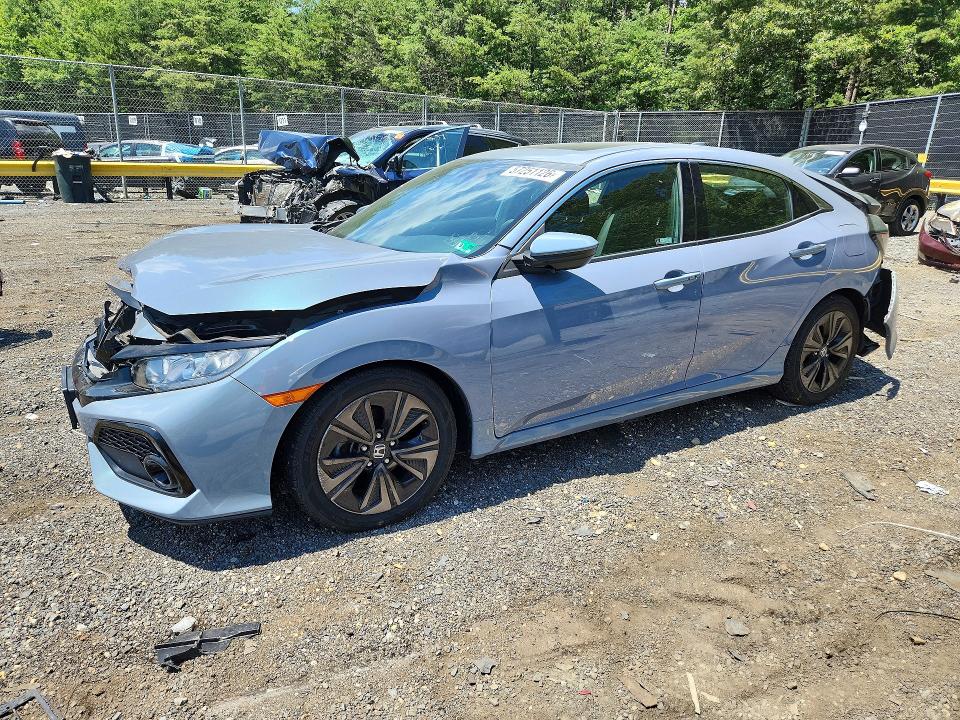 2019 Honda Civic VIN SHHFK7H69KU218043 COPART salvage auction — FRONT END, Md - Cert Of Salvage > 75% Damage, sold $5,300 on 2026-07-28 (photo 1)