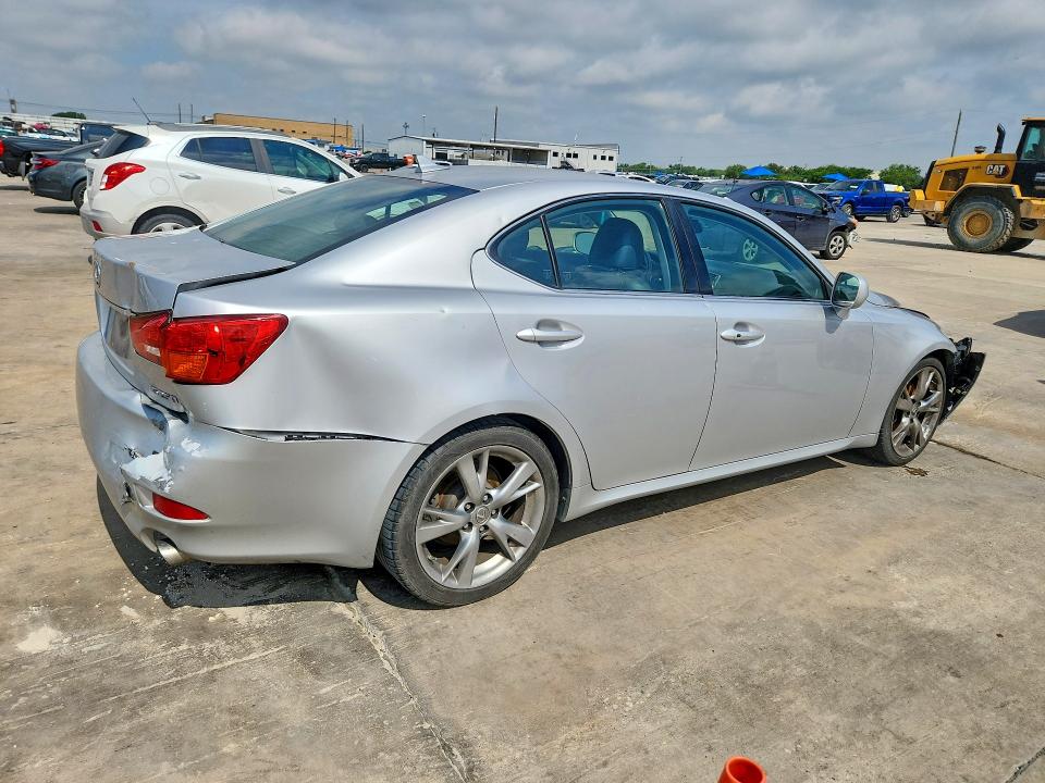 2008 Lexus Is VIN JTHBK262282082349 COPART salvage auction — REAR END, Tx - Salvage Vehicle Title, sold $550 on 2026-07-13 (photo 3)