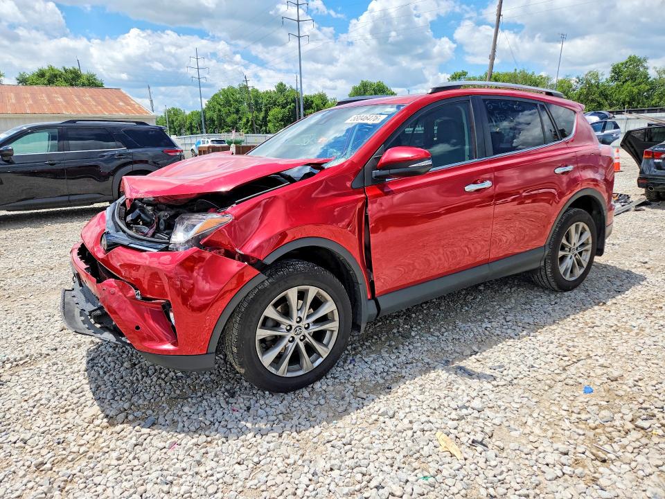 2017 Toyota Rav 4 VIN JTMYFREVXHJ111154 COPART salvage auction — FRONT END, Oh - Cert Of Title-Salvage, sold $4,850 on 2026-07-31 (photo 1)