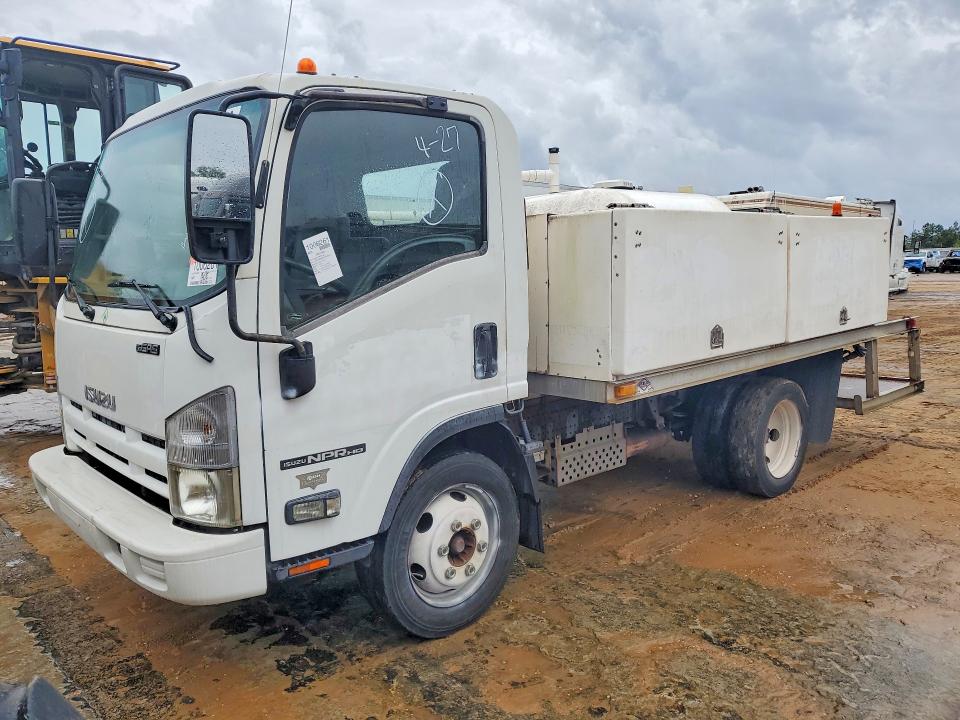 2012 Isuzu Npr VIN 54DC4W1B2CS803319 COPART salvage auction — MINOR DENT/SCRATCHES, FL - CERTIFICATE OF TITLE, sold $3,850 on 2026-07-08 (photo 1)