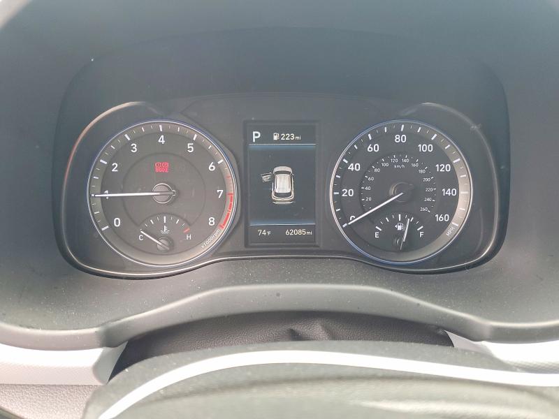 2021 Hyundai Kona VIN KM8K2CAA8MU736612 COPART salvage auction — REAR END, Pa - Certificate Of Salvage, sold $3,300 on 2026-07-28 (photo 9)