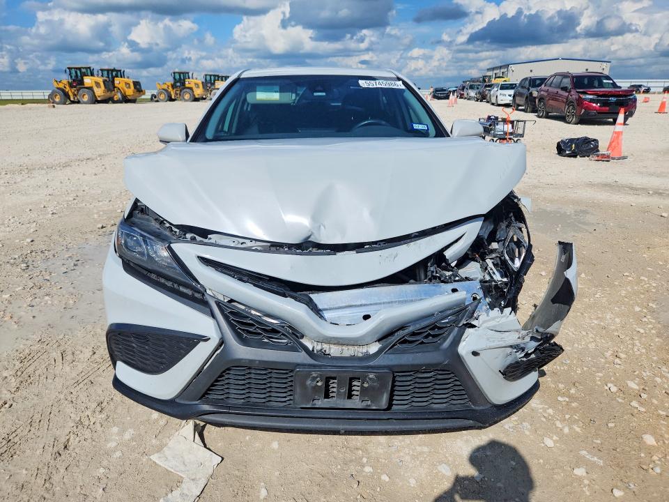 2022 Toyota Camry VIN 4T1T11AK5NU045835 COPART salvage auction — FRONT END, Tx - Salvage Vehicle Title, sold $70 on 2026-07-30 (photo 5)