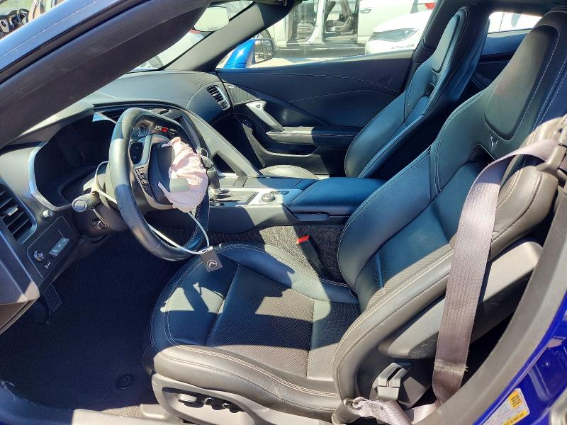 2016 Chevrolet Corvette VIN 1G1YK2D77G5125650 COPART salvage auction — FRONT END, Ky - Cert Of Title-Salvage, sold $15,200 on 2026-07-30 (photo 7)