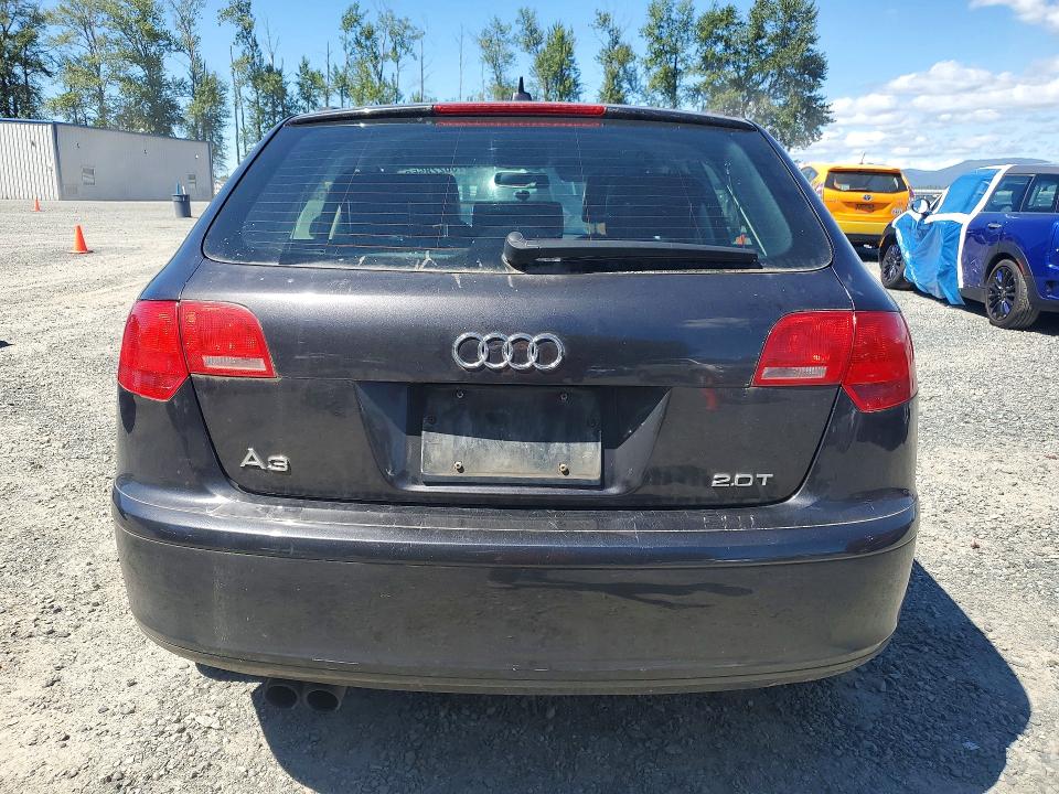 2008 Audi A3 VIN WAUNF78PX8A130255 COPART salvage auction — SIDE, WA - BILL OF SALE, sold $350 on 2026-07-27 (photo 6)