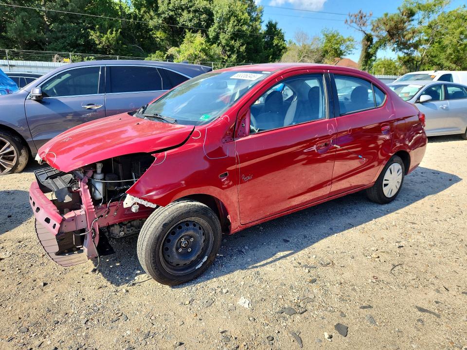 2020 Mitsubishi VIN ML32F3FJXLHF08089 COPART salvage auction — STRIPPED, Va - Certificate Of Title, sold $1,850 on 2026-07-07 (photo 1)