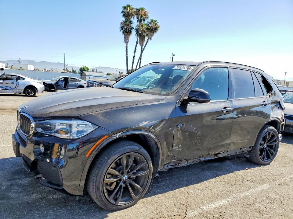 2018 BMW X5 VIN 5UXKR0C5XJ0X98738 COPART salvage auction — REAR END, CA - SALVAGE CERTIFICATE, sold $11,300 on 2026-07-10 (photo 1)