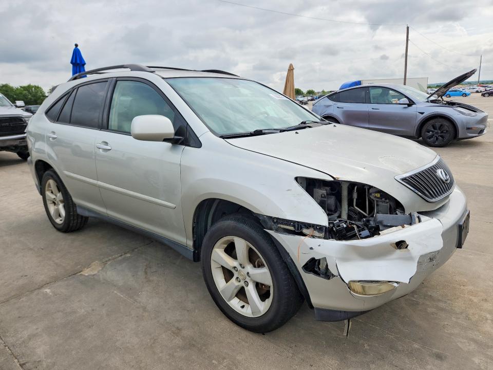 2004 Lexus Rx 330 VIN JTJGA31U340001628 COPART salvage auction — FRONT END, TX - SALVAGE VEHICLE TITLE, sold $1,400 on 2026-07-06 (photo 4)