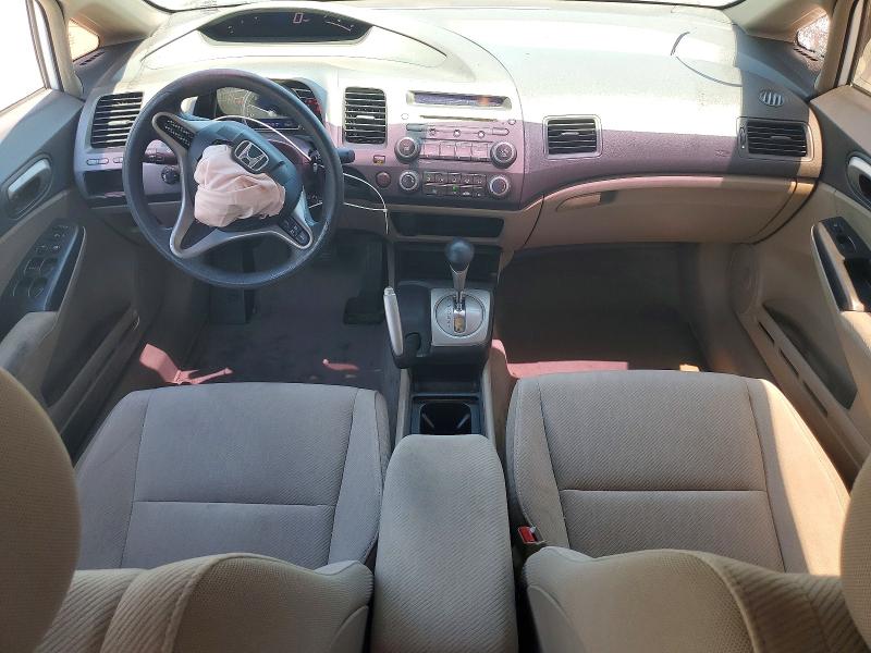 2009 Honda Civic VIN 19XFA16599E050660 COPART salvage auction — FRONT END, Ca - Salvage Certificate, sold $1,300 on 2026-07-02 (photo 8)
