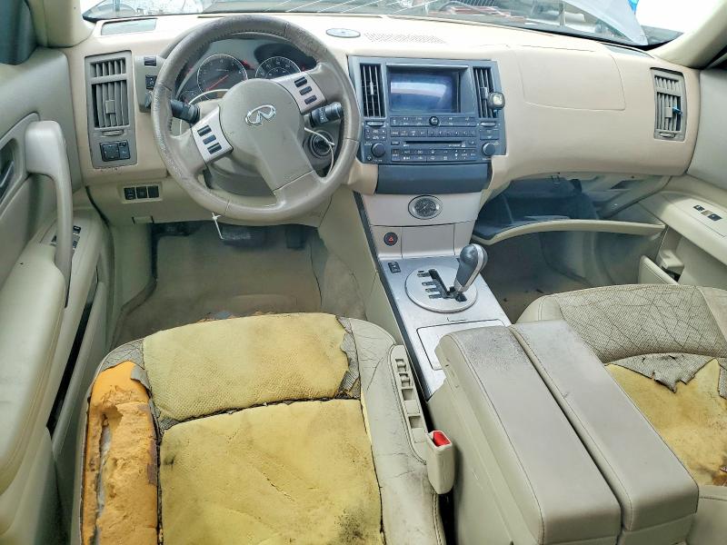2004 Infiniti Fx VIN JNRAS08U64X101112 COPART salvage auction — REAR END, Fl - Certificate Of Destruction, sold $600 on 2026-07-10 (photo 8)