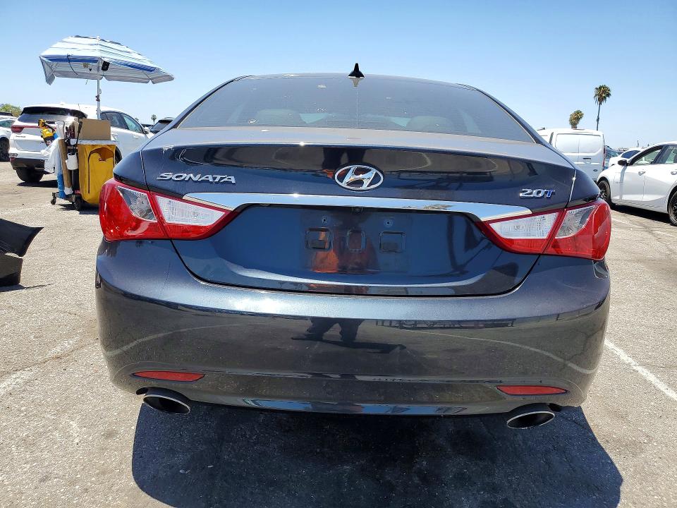 2013 Hyundai Sonata VIN 5NPEC4AB2DH770648 COPART salvage auction — FRONT END, Ca - Salvage Certificate, sold $1,050 on 2026-07-24 (photo 6)