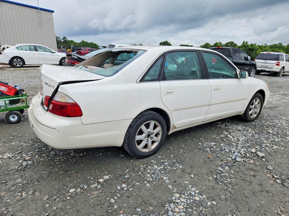 2004 Toyota Avalon VIN 4T1BF28B74U368145 COPART salvage auction — REAR END, Ga - Cert Of Title-Salvage, sold $375 on 2026-07-09 (photo 3)