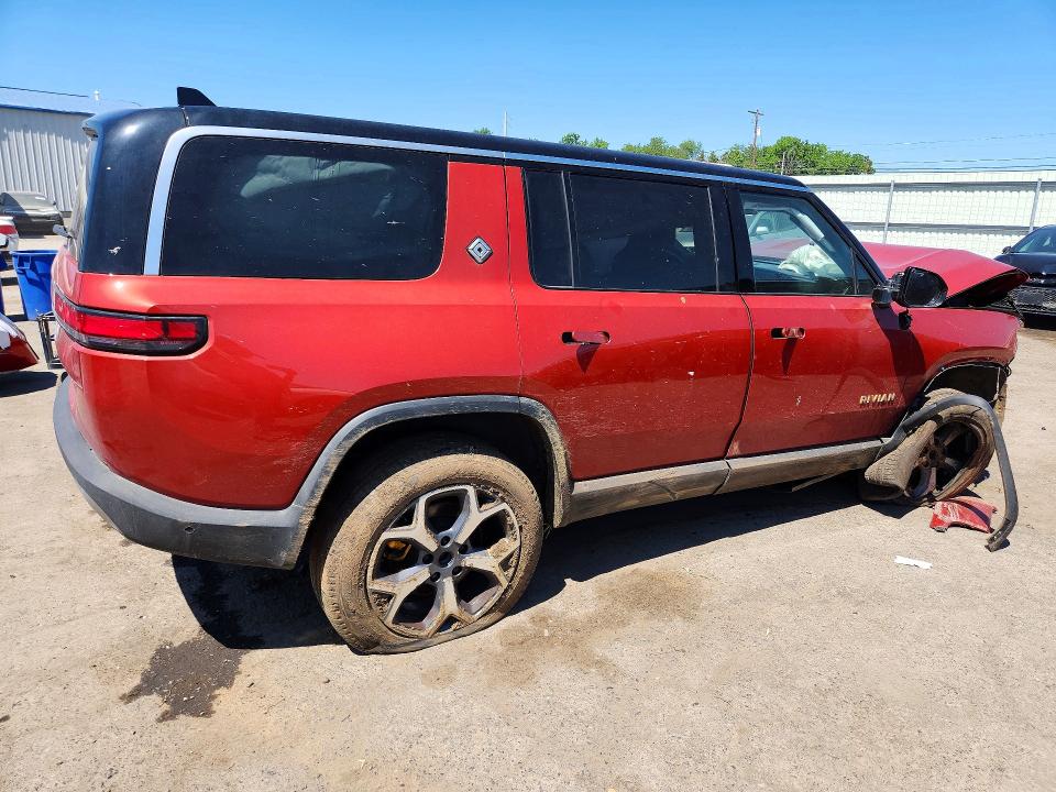 2024 Rivian VIN 7PDSGABA5RN033875 COPART salvage auction — ROLLOVER, Pa - Certificate Of Salvage, sold $5,400 on 2026-07-07 (photo 3)