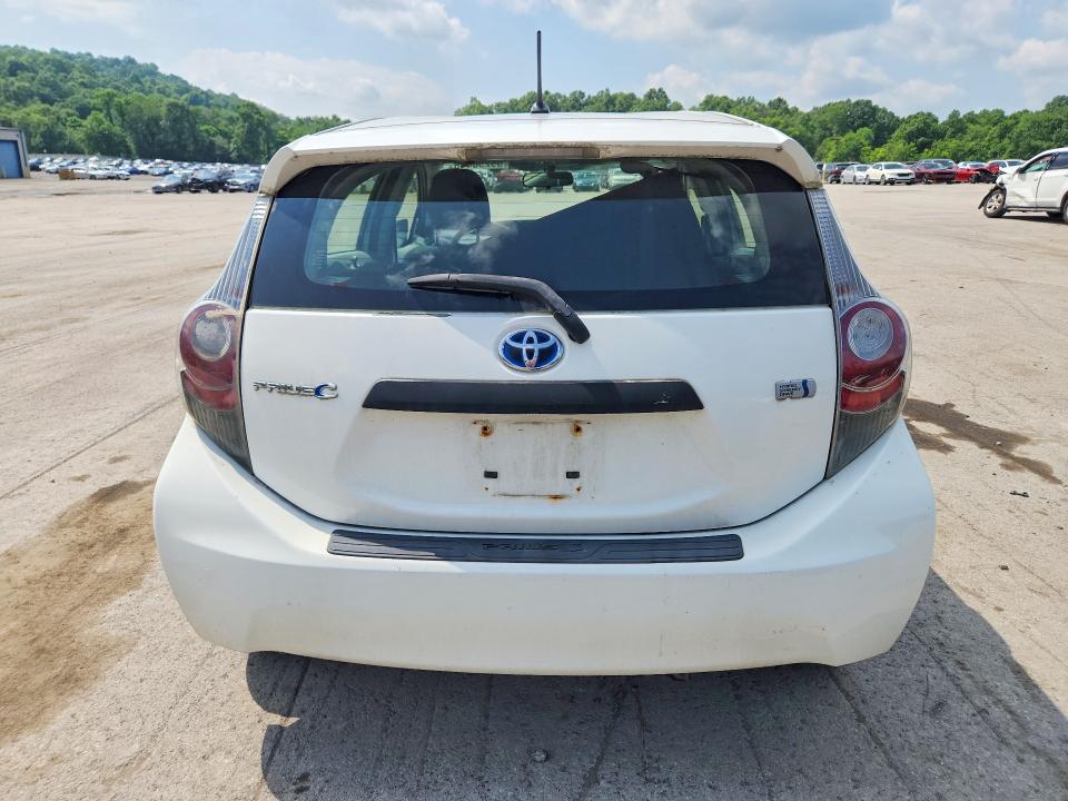 2012 Toyota Prius VIN JTDKDTB35C1512941 COPART salvage auction — MINOR DENT/SCRATCHES, Pa - Reconstructed Clean, sold $1,100 on 2026-07-09 (photo 6)