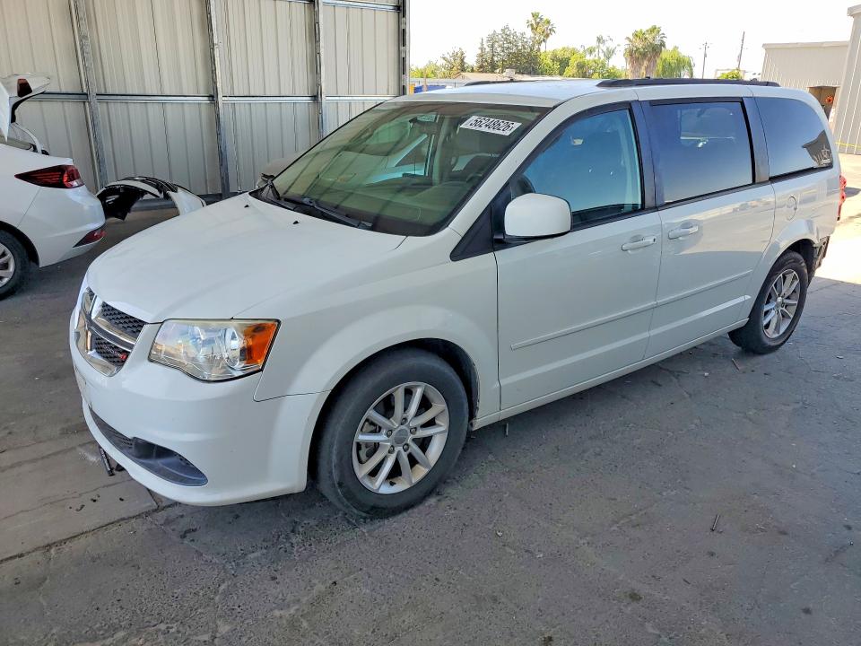 2016 Dodge Grand caravan VIN 2C4RDGCG5GR384953 COPART salvage auction — REAR END, Ca - Salvage Certificate, sold $1,100 on 2026-07-09 (photo 1)