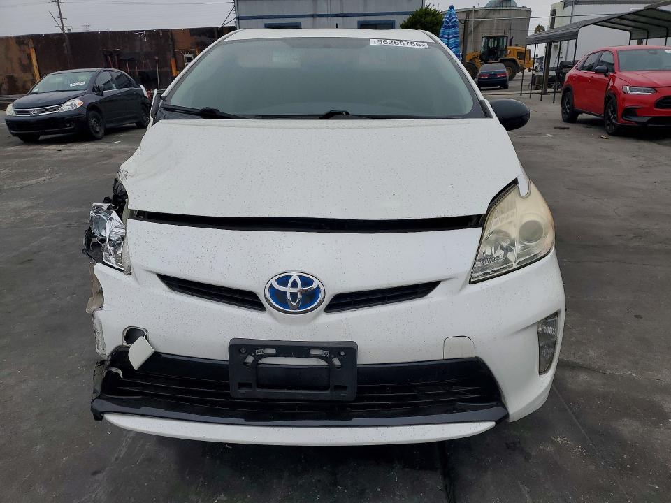 2015 Toyota Prius VIN JTDKN3DU8F0437083 COPART salvage auction — FRONT END, Ca - Salvage Certificate, sold $625 on 2026-07-22 (photo 5)