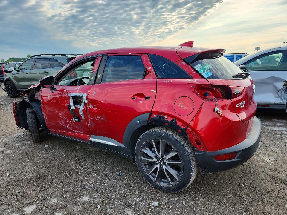 2017 Mazda Cx-3 VIN JM1DKFD74H0175742 COPART salvage auction — FRONT END, IN - CERT OF TITLE-SALVAGE TITLE, sold $3,000 on 2026-07-28 (photo 2)