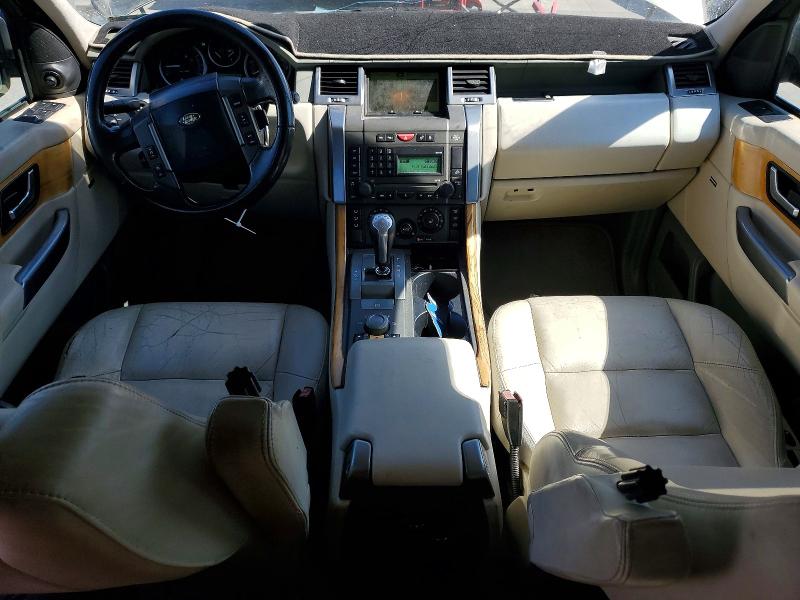 2006 Land rover Range rover sport VIN SALSF25486A934708 COPART salvage auction — FRONT END, CA - SALVAGE CERTIFICATE, sold $475 on 2026-07-17 (photo 8)