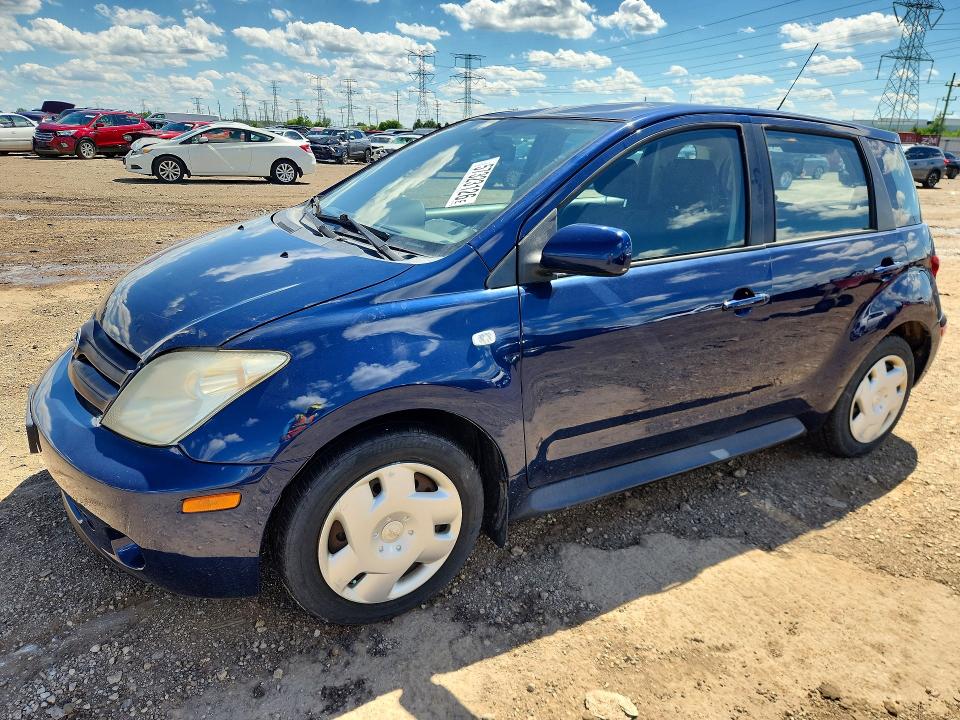 2004 Scion Xa VIN JTKKT624040077503 COPART salvage auction — ROOF, Il - Salvage Certificate, sold $450 on 2026-07-23 (photo 1)
