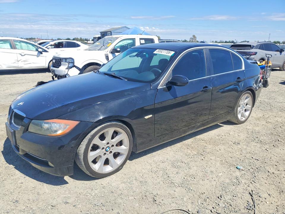 2007 BMW 3 series VIN WBAVB73567PA86433 COPART salvage auction — MECHANICAL, CA - SALVAGE CERTIFICATE, sold $1,600 on 2026-07-14 (photo 1)