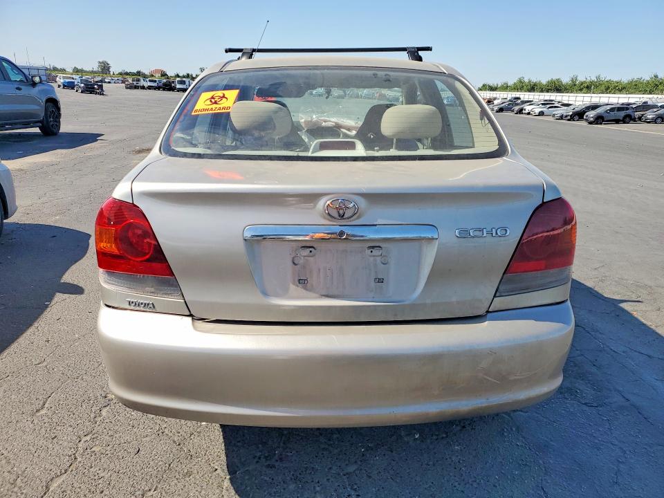 2003 Toyota Echo VIN JTDBT123630259965 COPART salvage auction — FRONT END, CA - SALVAGE CERTIFICATE, sold $300 on 2026-07-13 (photo 6)
