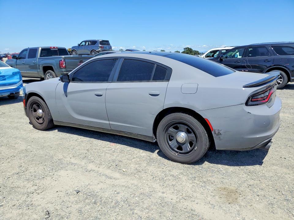 2017 Dodge Charger VIN 2C3CDXAG4HH660057 COPART salvage auction — REAR END, Ca - Dis/Dlr/Exp Only Clean Title, sold $1,650 on 2026-07-02 (photo 2)