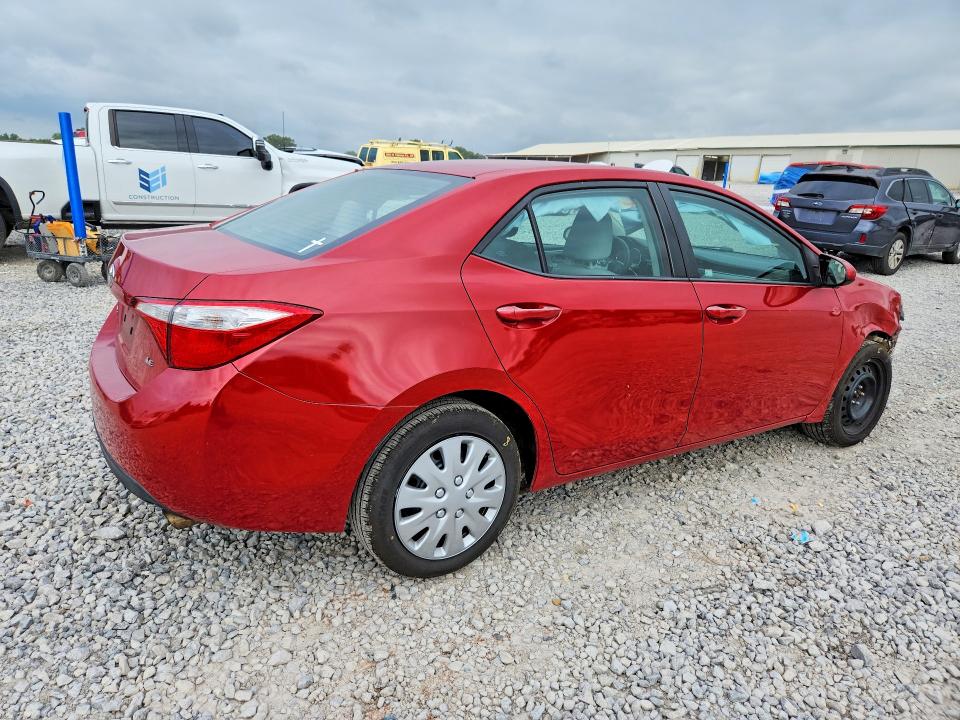 2014 Toyota VIN 5YFBURHE6EP072982 COPART salvage auction — FRONT END, Tn - Salvage Certificate, sold $1,300 on 2026-07-07 (photo 3)
