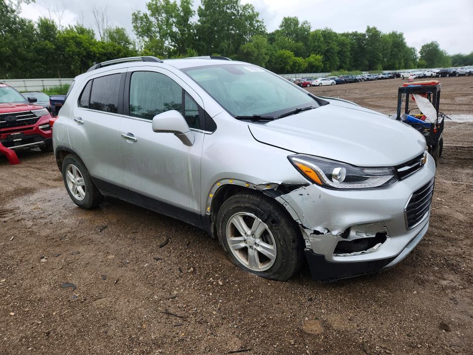 2018 Chevrolet VIN KL7CJLSB5JB709021 COPART salvage auction — FRONT END, Mi - Certificate Of Title, sold $650 on 2026-07-22 (photo 4)