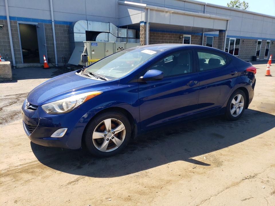 2013 Hyundai Elantra VIN KMHDH4AE2DU503275 COPART salvage auction — SIDE, Ct - Cert Of Title-Salvage, sold $675 on 2026-07-17 (photo 1)