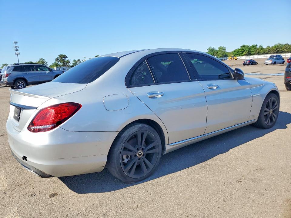 2020 Mercedes-benz C-klasse VIN WDDWF8DB1LR532057 COPART salvage auction — FRONT END, Ga - Certificate Of Title (P), sold $4,950 on 2026-08-12 (photo 3)