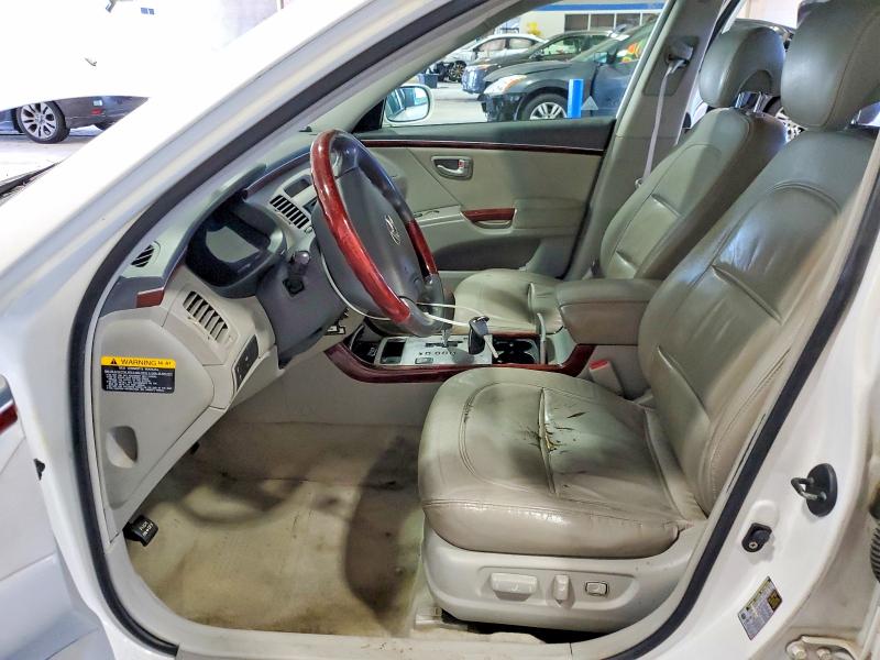 2007 Hyundai Azera VIN KMHFC46F87A210253 COPART salvage auction — REAR END, VA - CERTIFICATE OF TITLE, sold $400 on 2026-07-02 (photo 7)