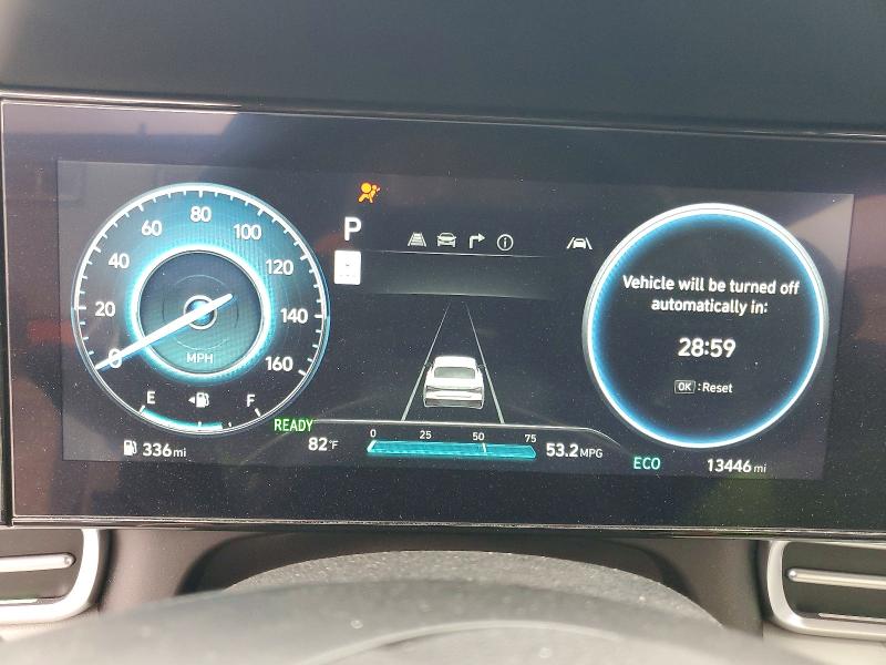 2024 Hyundai Elantra VIN KMHLN4DJ6RU104261 COPART salvage auction — FRONT END, Nv - Salvage Title, sold $6,400 on 2026-07-06 (photo 9)
