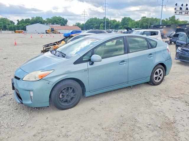 2014 Toyota Prius VIN JTDKN3DU5E1773721 COPART salvage auction — FRONT END, Oh - Cert Of Title-Salvage, sold $1,750 on 2026-07-10 (photo 1)