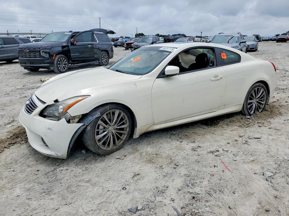 2013 Infiniti G VIN JN1CV6EK4DM923918 COPART salvage auction — FRONT END, Ga - Cert Of Title-Salvage, sold $300 on 2026-07-06 (photo 1)