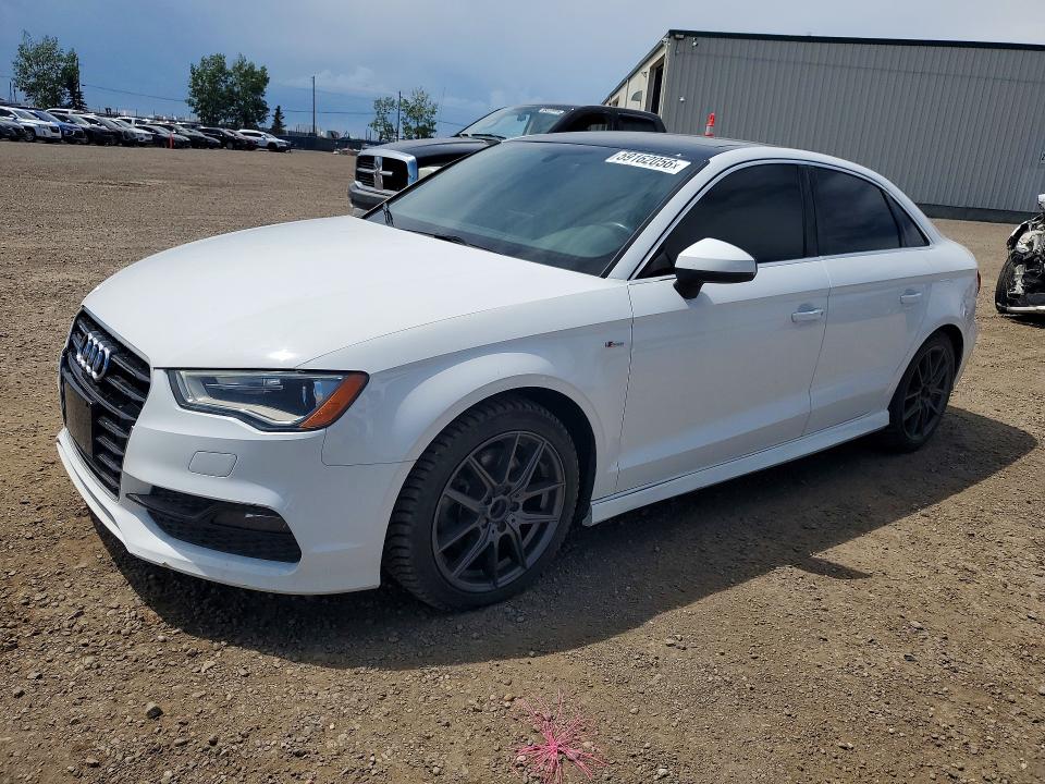 2016 Audi A3 VIN WAUJ8GFF7G1014531 COPART salvage auction — HAIL, AB - BOS - ACTIVE, sold $8,300 on 2026-07-15 (photo 1)
