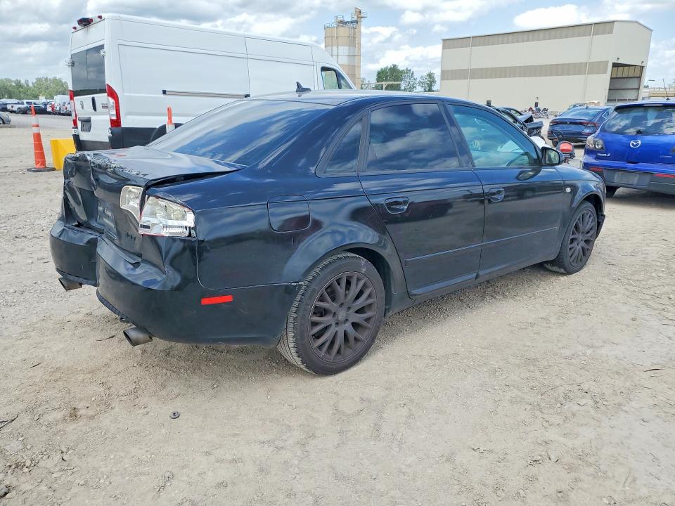 2008 Audi A4 VIN WAUAF78E48A162468 COPART salvage auction — REAR END, Ks - Cert Of Title-Salvage, sold $475 on 2026-07-09 (photo 3)