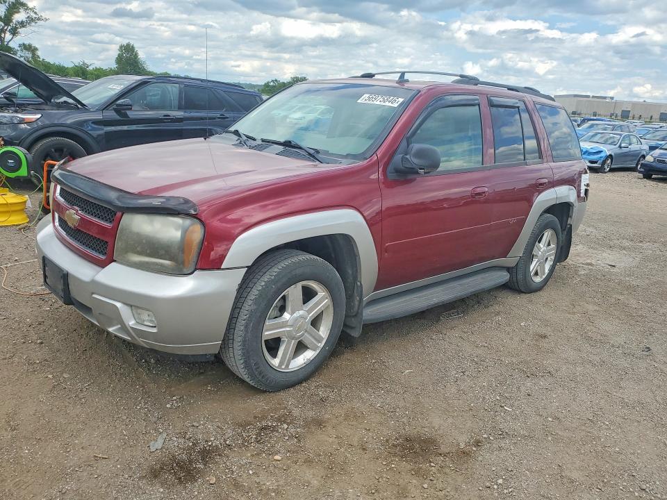 2008 Chevrolet Trailblazer VIN 1GNDT13S182225546 COPART salvage auction — REAR END, Ia - Cert Of Title-Salvage Title, sold $850 on 2026-07-28 (photo 1)