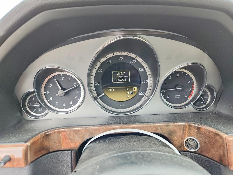2012 Mercedes-benz VIN WDDHF8JB9CA628837 COPART salvage auction — FRONT END, In - Cert Of Title-Salvage Title, sold $275 on 2026-08-10 (photo 9)
