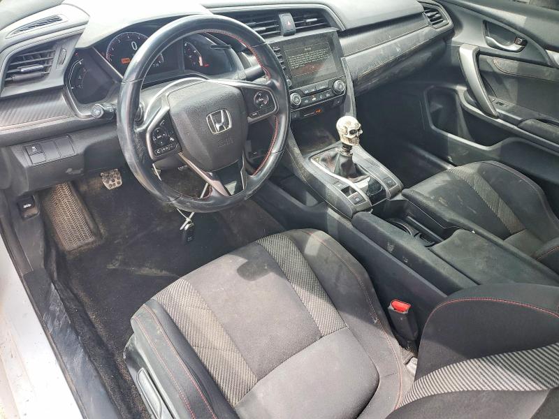 2019 Honda Civic VIN 2HGFC3A50KH752293 COPART salvage auction — HAIL, Salvage Title, sold $1,700 on 2026-07-24 (photo 8)