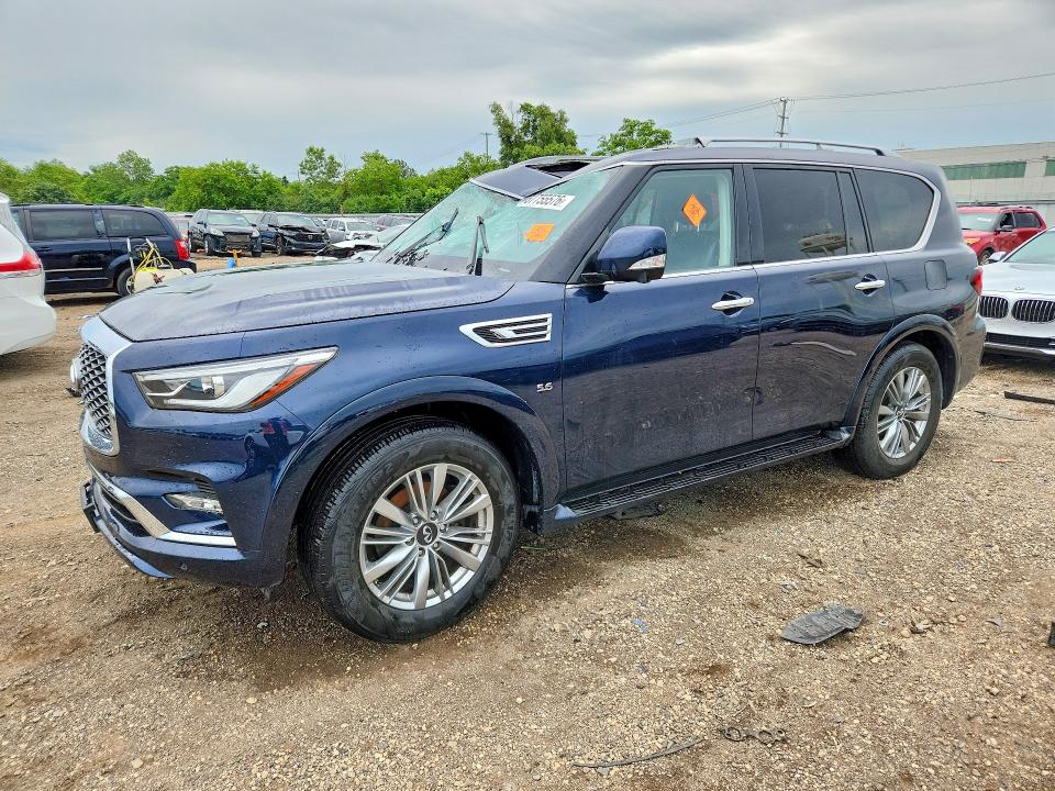 2020 Infiniti Qx80 VIN JN8AZ2NE0L9255407 — COPART salvage auction photo
