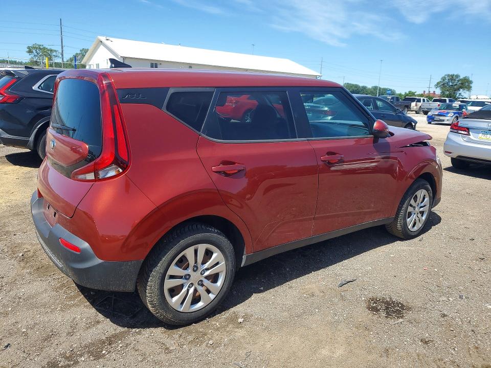 2021 Kia VIN KNDJ23AU8M7756447 COPART salvage auction — FRONT END, Ia - Salvage W/Salvage History, sold $2,050 on 2026-07-24 (photo 3)