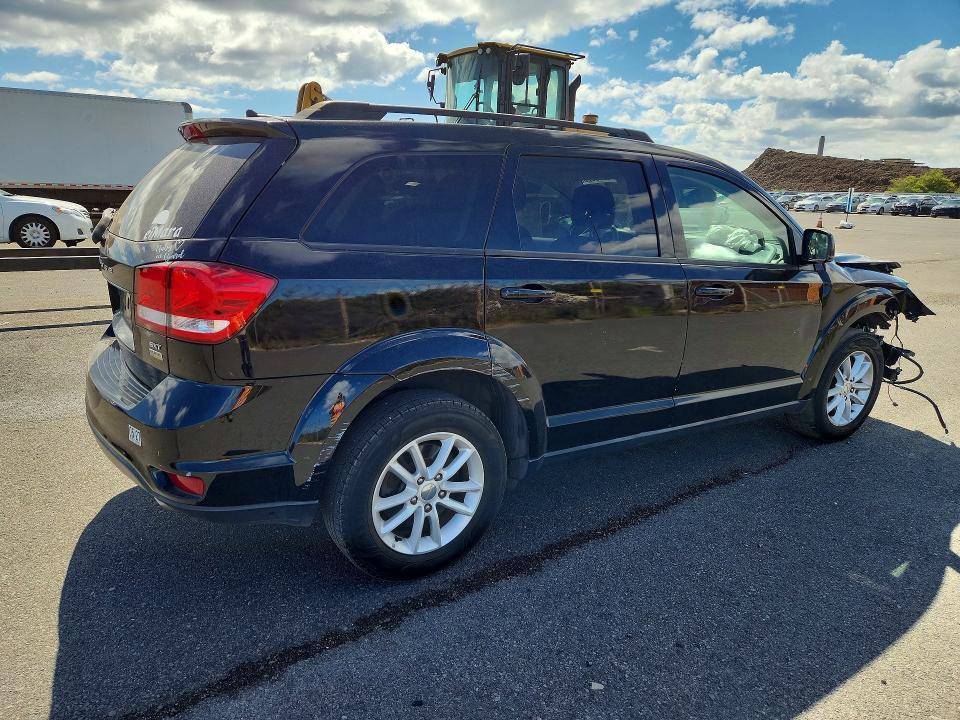 2015 Dodge Journey VIN 3C4PDCBG6FT718114 COPART salvage auction — FRONT END, Hi - Certificate Of Salvage, sold $1 on 2026-09-04 (photo 3)