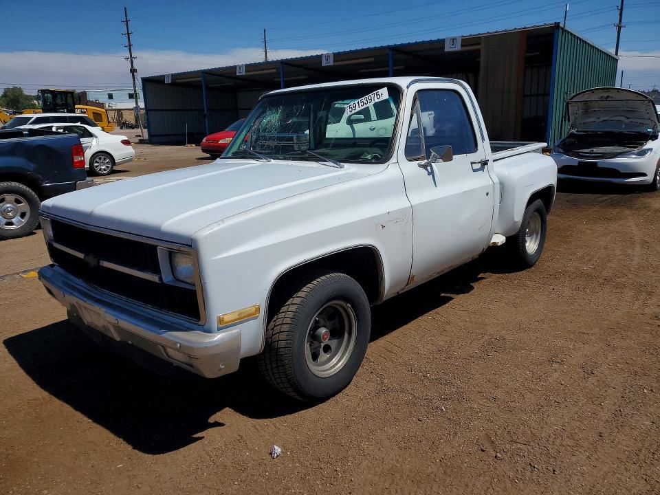1982 Chevrolet S-10 pickup VIN 2GCCC14H8C1176684 COPART salvage auction — SIDE, Co - Non-Repairable Cert Of Title, sold $1,900 on 2026-07-22 (photo 1)