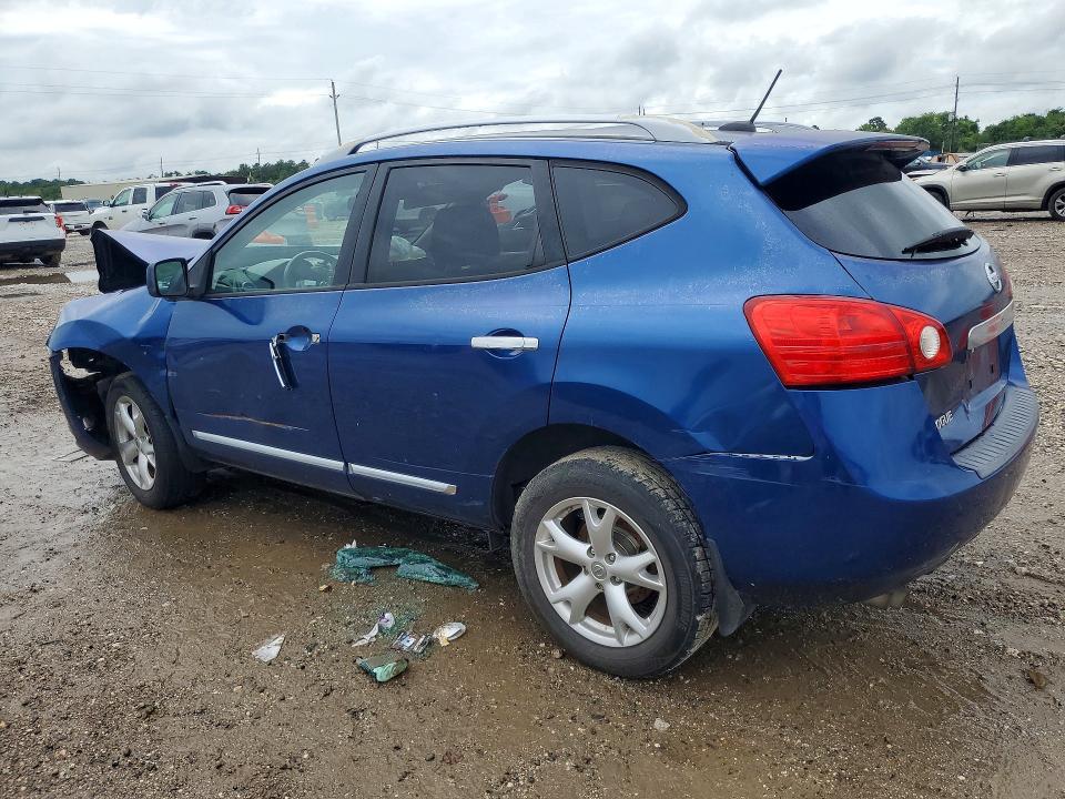 2011 Nissan Rogue sport VIN JN8AS5MT5BW179933 COPART salvage auction — FRONT END, TX - SALVAGE VEHICLE TITLE (P), sold $500 on 2026-07-13 (photo 2)